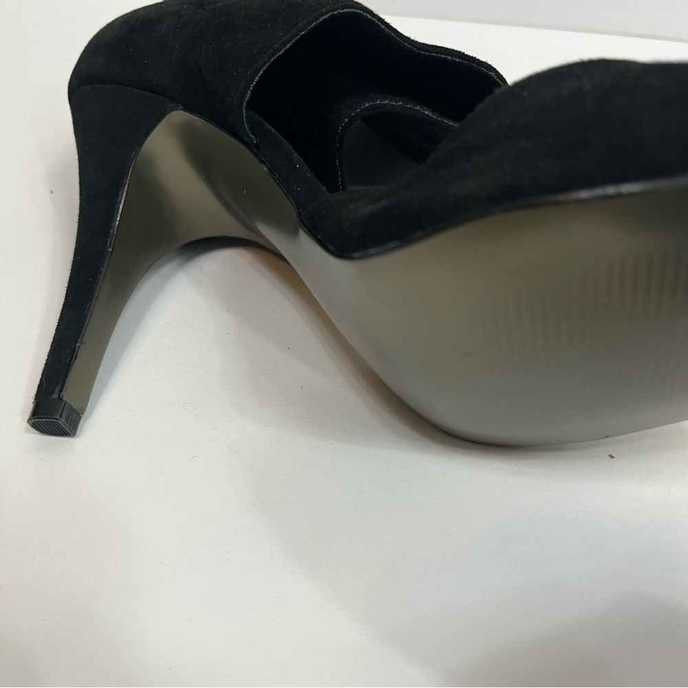 Steve Madden Suede Ankle Wrap Open Toe Heels - image 6